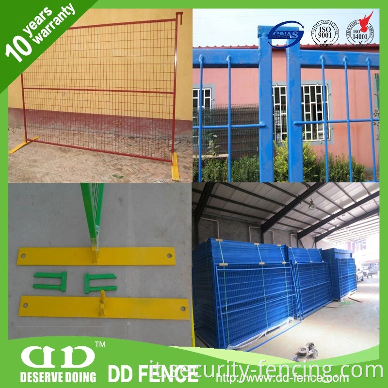 Recinzione temporanea zincata